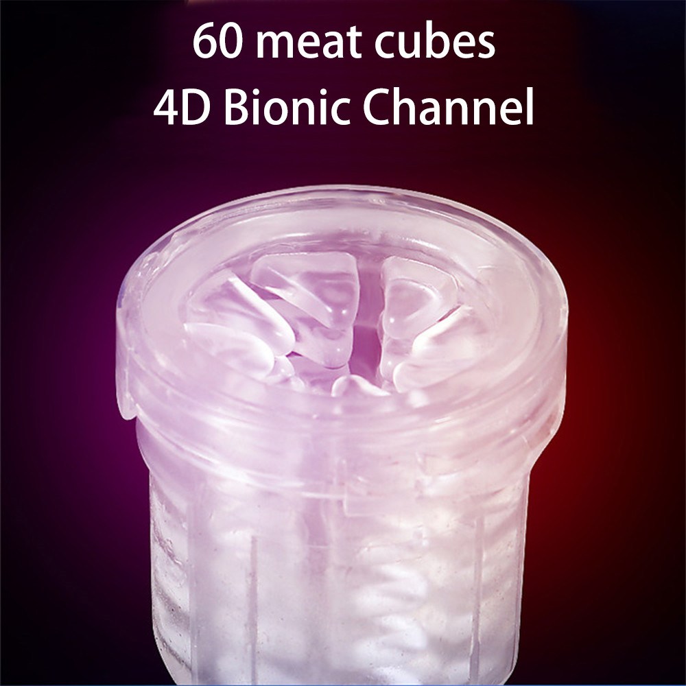 Automatic Male Masturbator Cup With Electric Rotation Suction Realistic Voice Vibrating Dildo For Mens Pleasure - 2