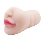 4d Realistic Deep Throat Male Masturbator Silicone Artificial Vagina Mouth Anal Oral Sex Erotic Toy Toys For Men Masturbate - 4