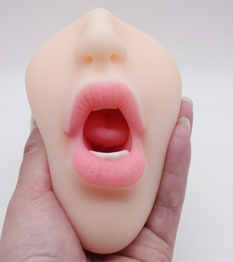 4d Realistic Silicone Male Masturbator Deep Throat Anal Oral Erotic Sex Toy For Men - 4
