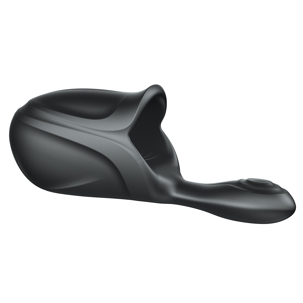 Mens Automatic Electric Penis Pump Vibrator Oral Stimulator Climax Delay Masturbation Cup Toy - 15