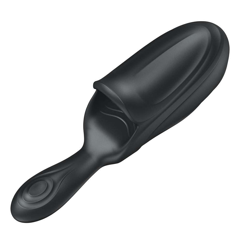 Mens Automatic Electric Penis Pump Vibrator Oral Stimulator Climax Delay Masturbation Cup Toy - 14