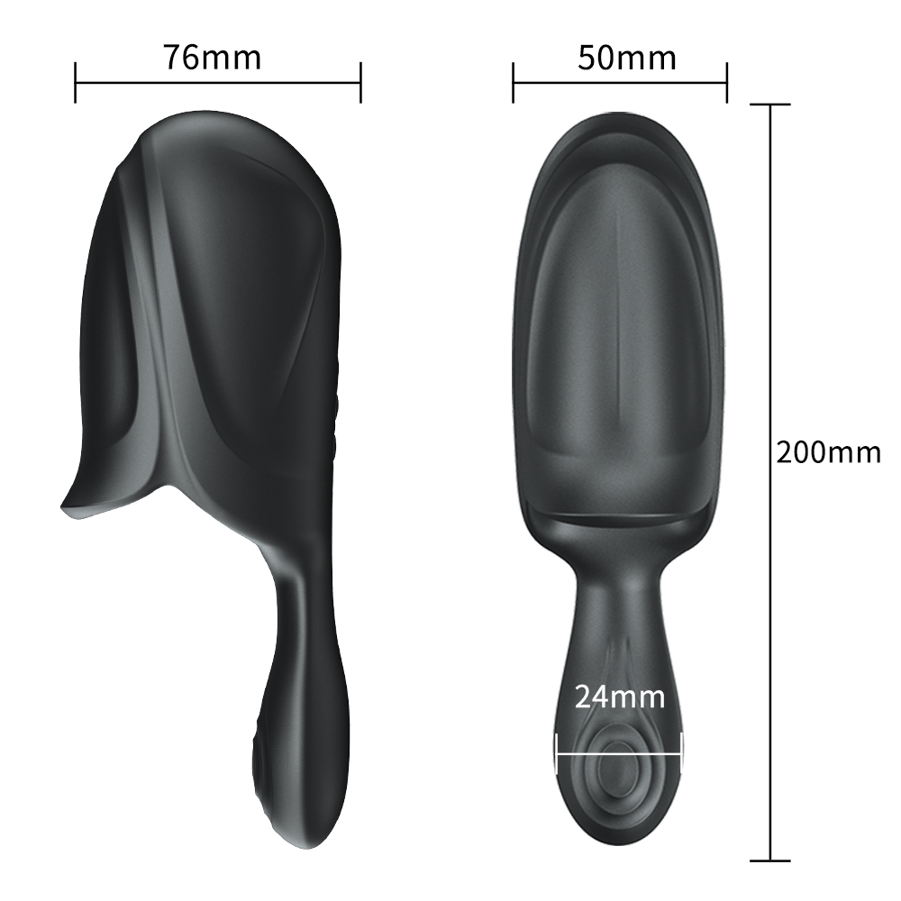 Mens Automatic Electric Penis Pump Vibrator Oral Stimulator Climax Delay Masturbation Cup Toy - 13