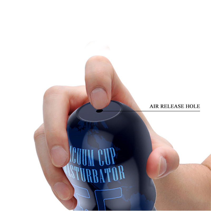 Realistic Male Masturbator Cup 18x7cm Oral Vagina Mouth Design Vacuum Adult Toy Lifelike Pocket Pussy For Men - 11