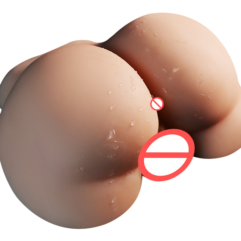 Dualcolor Male Masturbator Realistic Artificial Anus And Scrotum Erotic Adult Sex Toy For Men - 2