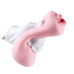 Penis Massager Silicone Aircraft Cup Male Masturbator Vibrator Real Pussy Vagina 3d Mouth Deep Throat Adult Sex Toys For Men - 5