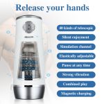 Full Automatic Thrusting Piston Male Masturbator Retractable Voice Electric Machine Blowjob Sucking Sex Toys For Men - 3