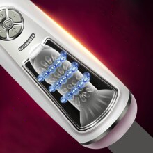 Full Automatic Thrusting Piston Male Masturbator Retractable Voice Electric Machine Blowjob Sucking Sex Toys For Men