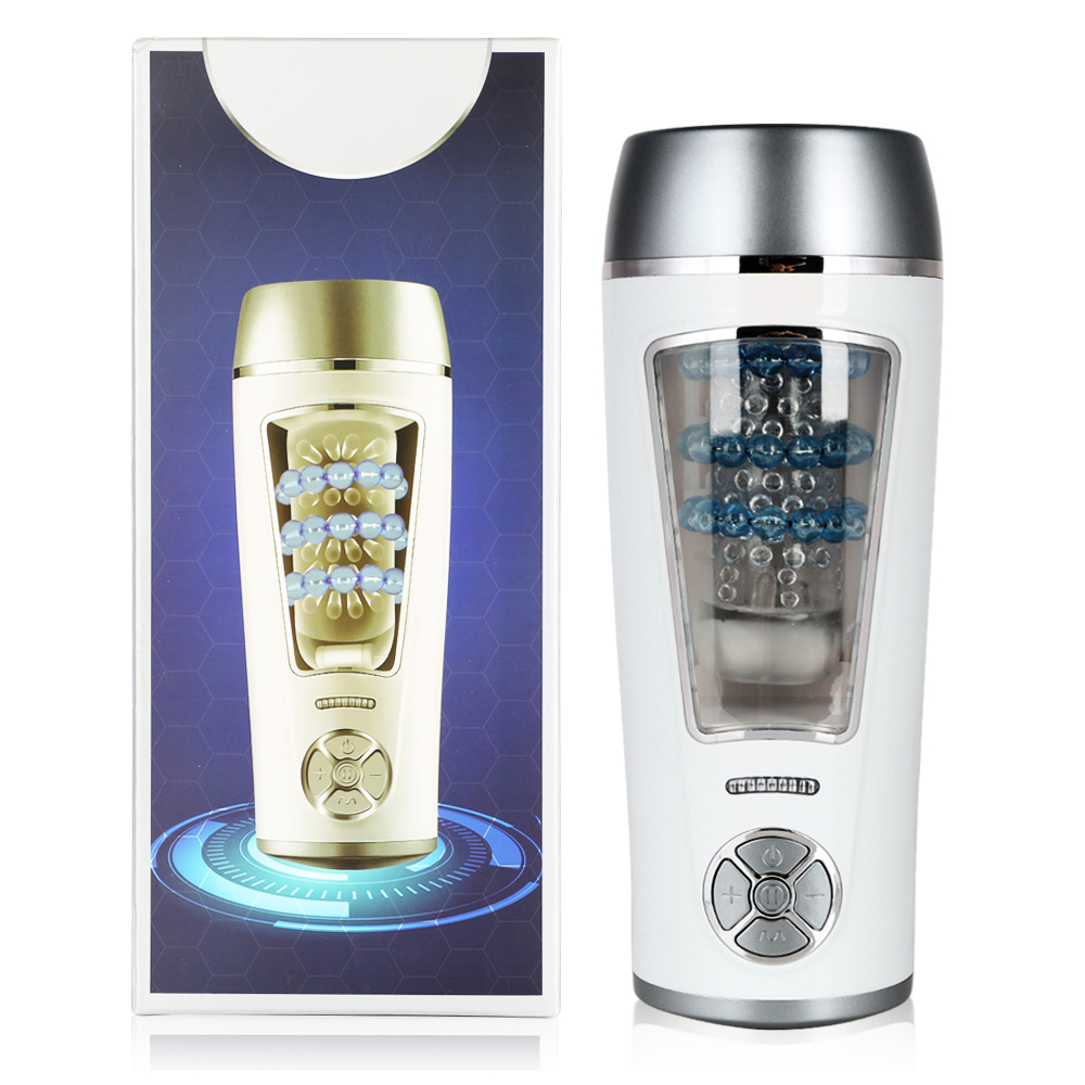 Fully Automated Male Masturbator Electric Thrusting Piston Retractable With Voice Feature Mens Pleasure Toy - 8
