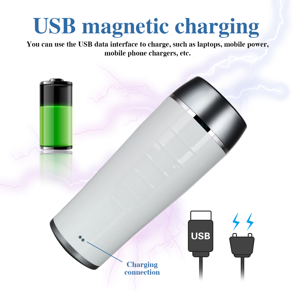 Fully Automated Male Masturbator Electric Thrusting Piston Retractable With Voice Feature Mens Pleasure Toy - 4