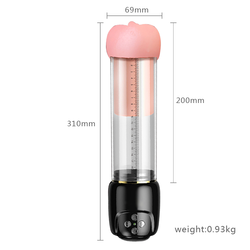 Automatic Penis Enlargement Vibrator Realistic Vagina Masturbator Mens Pleasure Enhancing Masturbation Cup Sensual Sex Toy - 3
