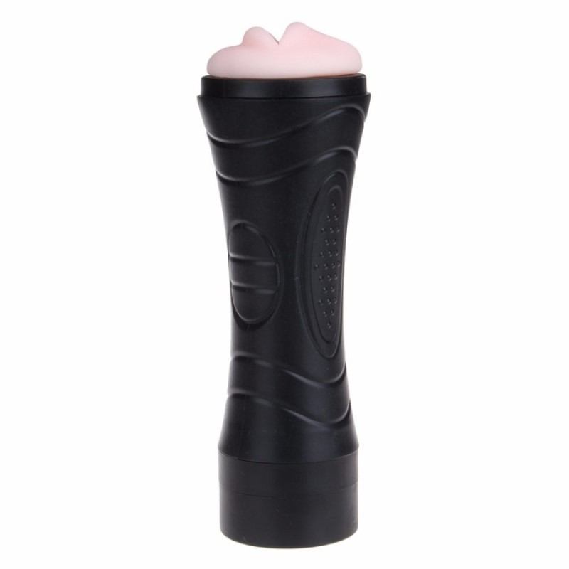 Male Masturbation Cup Realistic Vagina And Oral Simulator Vibrating Pocket Pussy Flashlight Design Adult Sex Toy For Men - 10