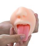 Realistic Pocket Pussy Deep Throat Male Masturbator Oral Sex Blowjob Masturbation Cup With Teeth Tongue Toys For Men - 4
