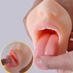 Realistic Pocket Pussy Deep Throat Male Masturbator Oral Sex Blowjob Masturbation Cup With Teeth Tongue Toys For Men