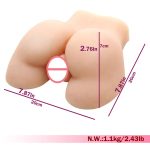 Male Masturbator 3d Realistic Vagina Erotic Silicone Ass Sex Toy For Man Adult Doll Big Reverse Mould Pussy - 5