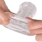Male Masturbators Pocket Pussy Masturbation Stroker Penis Train Massager Sex Toy Soft Vibrating Erotic - 4