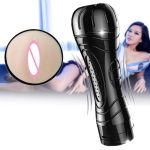 Electric Pocket Pussy Multi-speed Vagina Masturbator For Men Realistic Vibrator Male Sex Toys Penis Massage Machine