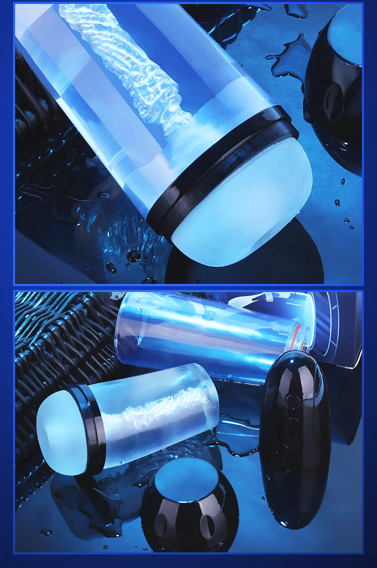 Electric Male Masturbator Cup Adult Sex Toy Penis Pump Enlarger Realistic Vagina Suction Aircraft Cup For Men - 11