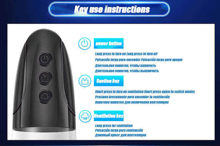 Electric Male Masturbator Cup Adult Sex Toy Penis Pump Enlarger Realistic Vagina Suction Aircraft Cup For Men - 9
