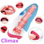 Leten Takizawa Blowjob Male Masturbator Cup Deep Throat Tongue Oral Sex Interactive Masturbation Heating Toys For Men - 5