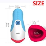 Leten Takizawa Blowjob Male Masturbator Cup Deep Throat Tongue Oral Sex Interactive Masturbation Heating Toys For Men - 2
