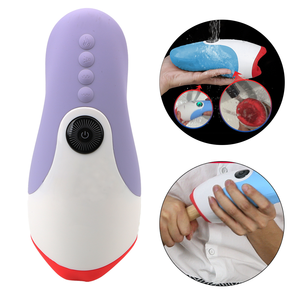Leten Takizawa Interactive Male Masturbator Deep Throat Tongue Design Blowjob Cup Oral Sex Toy Heated Pleasure Device - 24