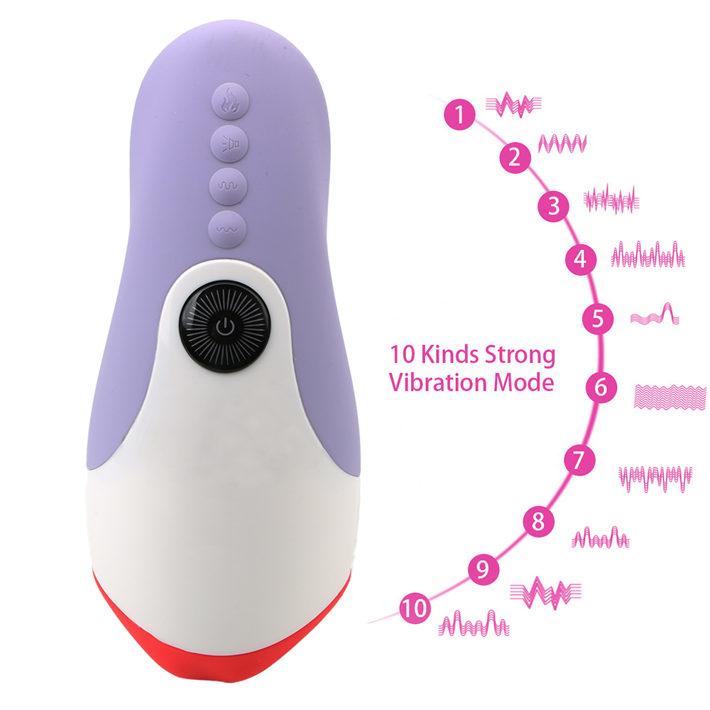 Leten Takizawa Interactive Male Masturbator Deep Throat Tongue Design Blowjob Cup Oral Sex Toy Heated Pleasure Device - 23