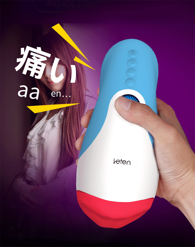 Leten Takizawa Interactive Male Masturbator Deep Throat Tongue Design Blowjob Cup Oral Sex Toy Heated Pleasure Device - 17