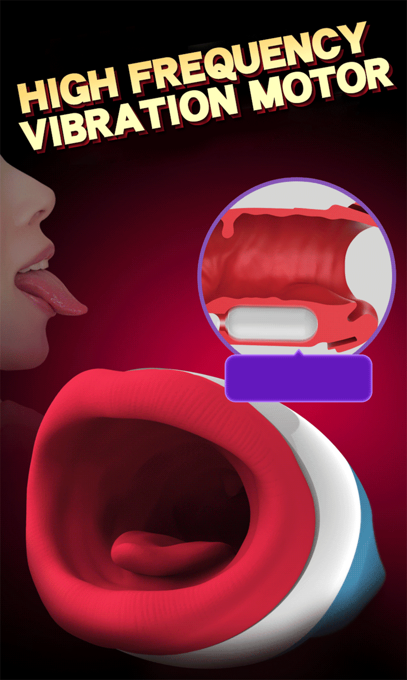 Leten Takizawa Interactive Male Masturbator Deep Throat Tongue Design Blowjob Cup Oral Sex Toy Heated Pleasure Device - 13