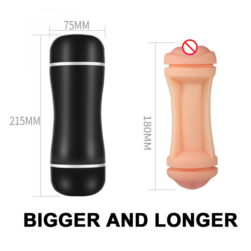 Silicone Male Masturbator Toy 3channel 3d Realistic Vagina Blowjob Oral Experience Adult Pleasure Product - 7