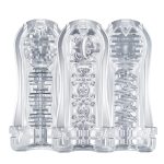 Transparent Male Masturbator Artifical Sucking Cup Vagina Soft Deep Pocket Pussy Sex Toys Air Hole Masturbation For Men Adult - 4