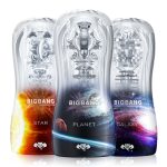 Transparent Male Masturbator Artifical Sucking Cup Vagina Soft Deep Pocket Pussy Sex Toys Air Hole Masturbation For Men Adult - 2