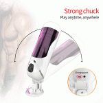 Blowjob Masturbator For Man Automatic Piston Telescopic Rotation Male Cup Penis Sucker Handsfree Sex Machine - 5