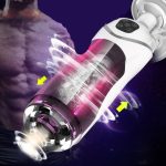 Blowjob Masturbator For Man Automatic Piston Telescopic Rotation Male Cup Penis Sucker Handsfree Sex Machine