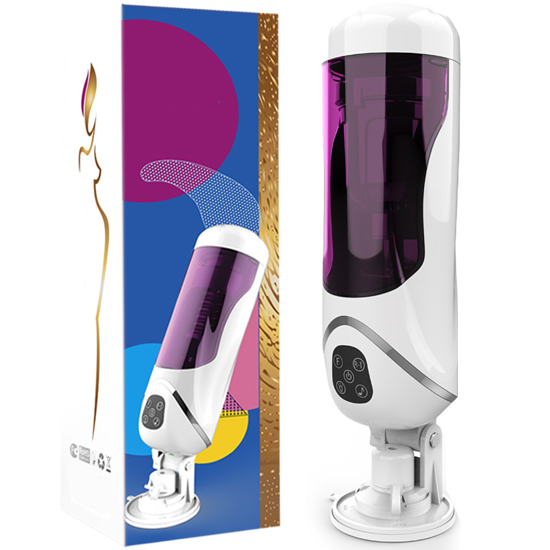 Automatic Male Masturbator Cup Handsfree Telescopic Rotation Piston Motion Penis Sucker Sexual Pleasure Device - 10