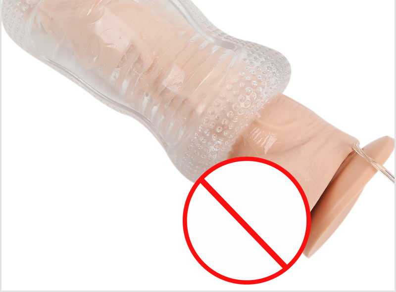 Black Wolf Male Masturbator Cup Penis Training Stroker Realistic Artificial Vagina Adult Pleasure Toy For Men - 7
