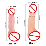 Realistic Dildo Real Pussy Vagina Fake Ass Gay Sex Toys For Men Masturbator Anal Plug Cock Sleeve Penis Enlarger - 5