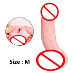 Realistic Dildo Real Pussy Vagina Fake Ass Gay Sex Toys For Men Masturbator Anal Plug Cock Sleeve Penis Enlarger - 4