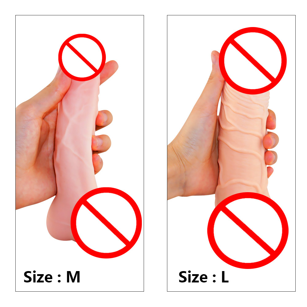 Quality Realistic Dildo Male Masturbator Anal Plug Penis Enlarger For Enhanced Pleasure - 10