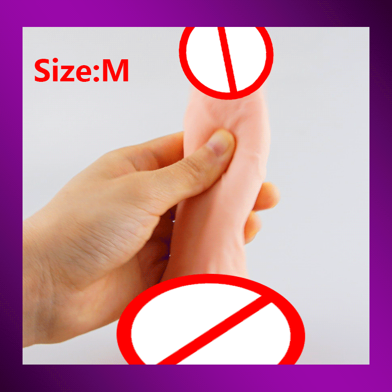 Quality Realistic Dildo Male Masturbator Anal Plug Penis Enlarger For Enhanced Pleasure - 3