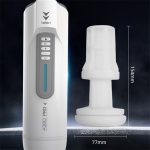 Leten Piston Automatic Telescopic Male Masturbator Heating Vagina Thrusting Masturbation Sex Toys For Men Machine - 4
