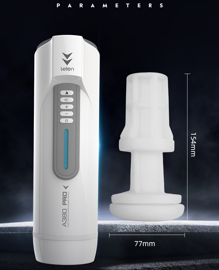 Leten Automatic Telescopic Male Masturbator With Heating Feature Thrusting Vagina Sex Toy Machine For Men - 14