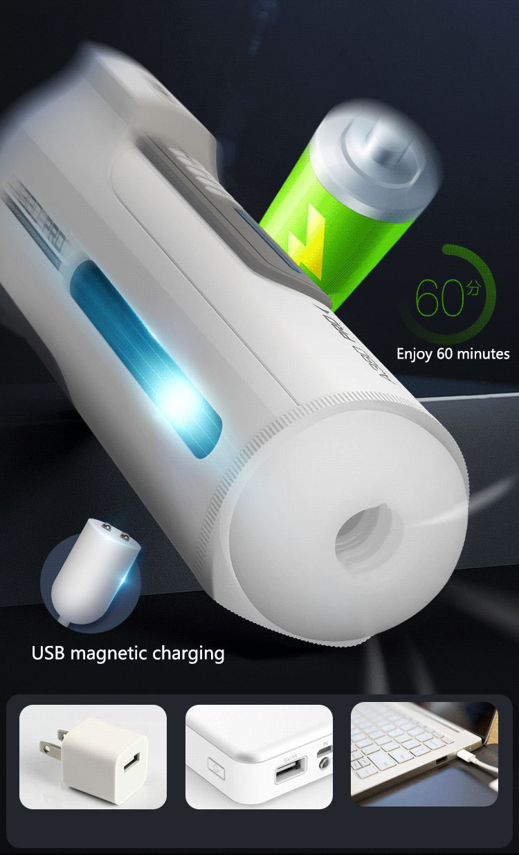 Leten Automatic Telescopic Male Masturbator With Heating Feature Thrusting Vagina Sex Toy Machine For Men - 13