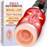 Electric Male Masturbator For Men Moan During Sex Automatic Pocket Deep Throat Pussy Adjustment Of - 6