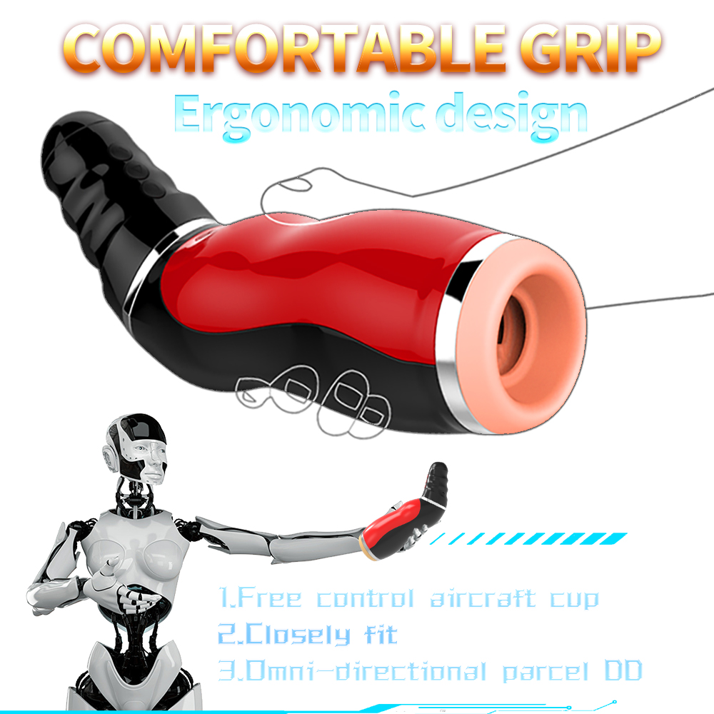 Auto Adjustable Deep Throat Male Masturbator Electric Pleasure Device With Realistic Moaning Adult Toy For Men - 17