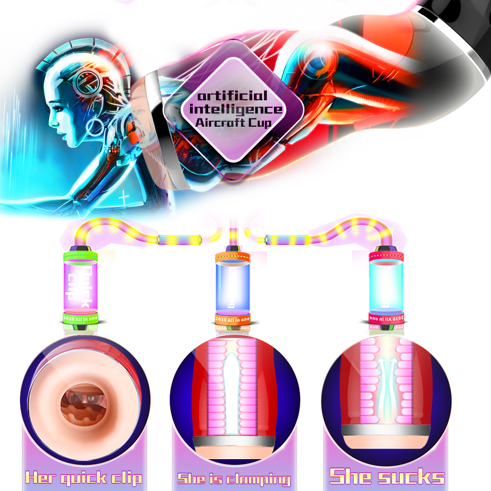 Auto Adjustable Deep Throat Male Masturbator Electric Pleasure Device With Realistic Moaning Adult Toy For Men - 11
