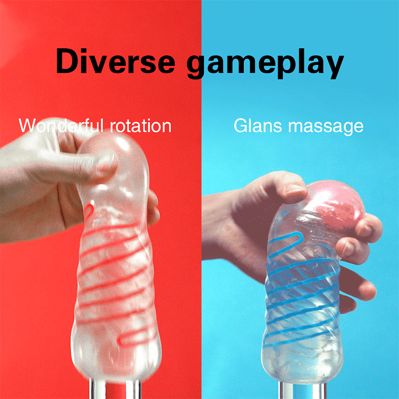 Mens Japanese Spiral Masturbator With Realistic Vagina Red Ball Massage And Stimulating Jelly Channel - 2
