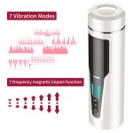 Piston Hands Free Vibrator For Men Masturbator Cup Retractable Male Automatic Silicone Vaginal Pussy Adult Sex Toys Man Gay - 5