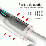 Piston Hands Free Vibrator For Men Masturbator Cup Retractable Male Automatic Silicone Vaginal Pussy Adult Sex Toys Man Gay - 3