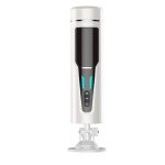 Piston Hands Free Vibrator For Men Masturbator Cup Retractable Male Automatic Silicone Vaginal Pussy Adult Sex Toys Man Gay