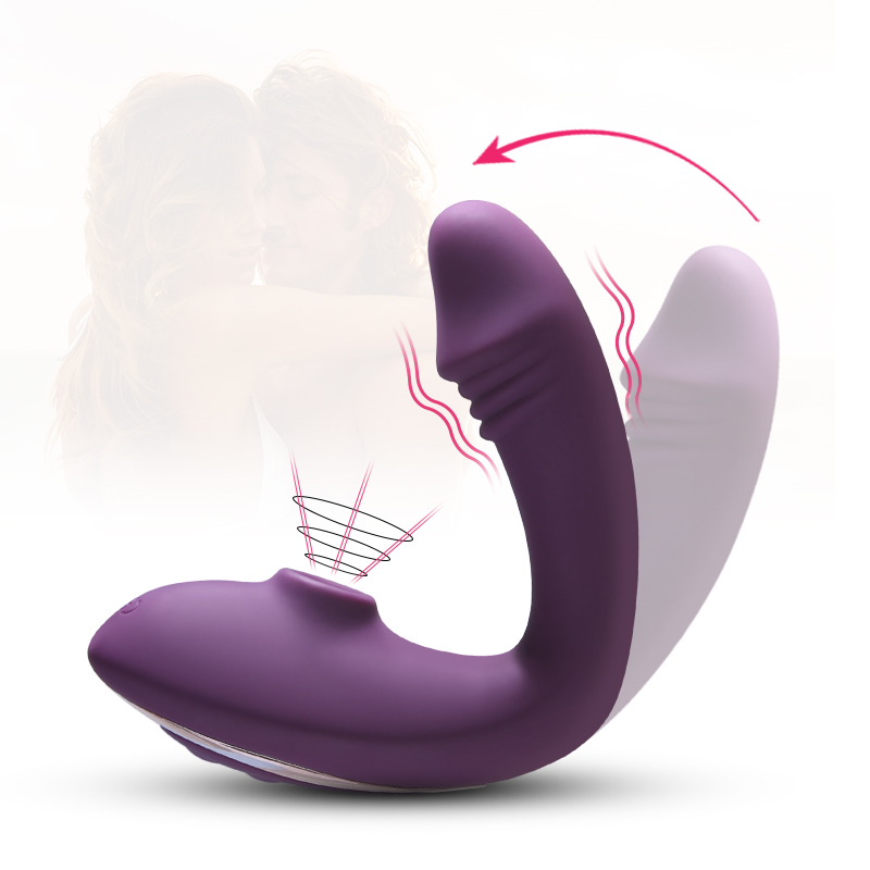 10 Mode Clitoral Vibrator Nipple Sucker Gspot Stimulation Dildo Erotic Adult Sex Toys For Women - 7